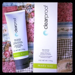 Clearproof charcoal mask